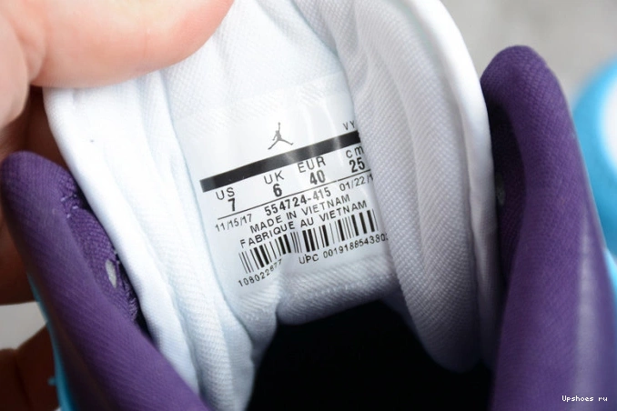  Mid 554724-415 Jordan 1 Hornets 0302